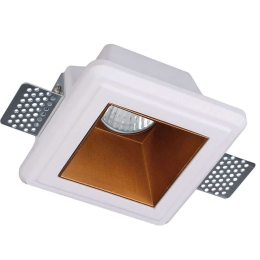 Σποτ Χωνευτό Flame 4209900 12x12x10cm 1xGU10 13W White Viokef