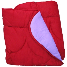 Isadore Lorraine Πάπλωμα Διπλής Όψης Υπέρδιπλο 220×240 - Microsatin Κόκκινο/Λιλά
