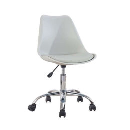 Καρέκλα Γραφείου BS1300 Γκρι 01.0037 46X53X91-103εκ. Σετ 2τμχ