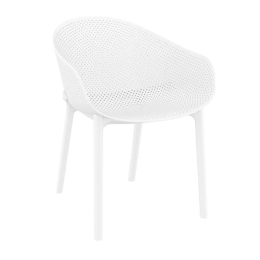 Πολυθρόνα Sky 20.0262 White Siesta 54X60X81cm