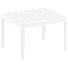 Τραπέζι Sky Side 20.0258 White 50Χ60Χ40εκ. Siesta