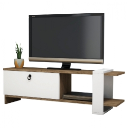 ΕΠΙΠΛΟ ΤΗΛΕΟΡΑΣΗΣ HENRIETTE ΚΑΡΥΔΙ-ΛΕΥΚΟ HM8900.01 120x25x36,8 εκ.