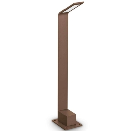 Φωτιστικό Δαπέδου Agos 326702 9,5x15x60cm Led 730lm 6,5W 4000K Coffee Ideal Lux