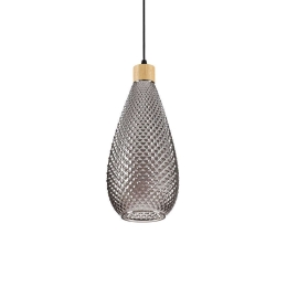 Φωτιστικό Οροφής Bergen-2 238838 16x44/253cm 1xE27 60W Silver Ideal Lux