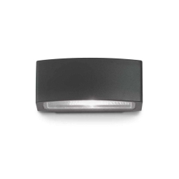Φωτιστικό Τοίχου-Απλίκα Andromeda 061597 22x8,5x12cm 1xE27 60W Black Ideal Lux