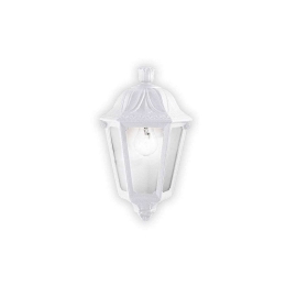 Φωτιστικό Τοίχου-Απλίκα Anna 120430 22x13x35cm 1xE27 23W White Ideal Lux