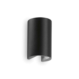 Φωτιστικό Τοίχου-Απλίκα Apollo Led 137391 7x6x11cm 6W 4000K 800lm Black Ideal Lux