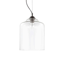 Φωτιστικό Οροφής Bistro Square 112305 24x40/249cm 1xE27 60W Clear Ideal Lux