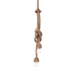 Φωτιστικό Οροφής Canapa 134840 9,5x134cm 2xE27 15W Natural Ideal Lux