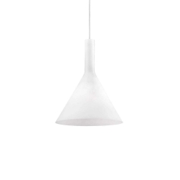 Φωτιστικό Οροφής Cocktail 074337 20x32/241cm 1xE14 40W White Ideal Lux
