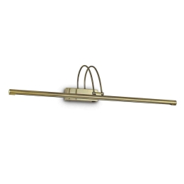 Φωτιστικό Τοίχου Bow 121147 76x18x23cm Led 8W 3000K Bronze Ideal Lux