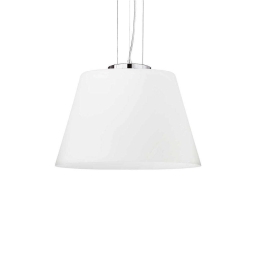 Φωτιστικό Οροφής Cylinder 025438 40,5x34/130cm 1xE27 60W White Ideal Lux