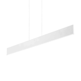 Φωτιστικό Οροφής Desk 138237 102,5x20/120x1,5cm LED 32W 3000K White Ideal Lux