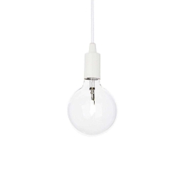 Φωτιστικό Οροφής Edison 113302 12,5x29/238cm 1xE27 60W White Ideal Lux
