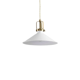 Φωτιστικό Οροφής Eris 238173 29x31/208cm 1xE27 60W White Ideal Lux