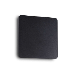 Φωτιστικό Τοίχου Cover Square 195773 20x20x50cm LED 11W 3000K Black Ideal Lux