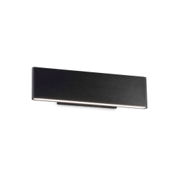 Φωτιστικό Τοίχου Desk 173252 28,5x8x5cm LED 12,5W 3000K Black Ideal Lux