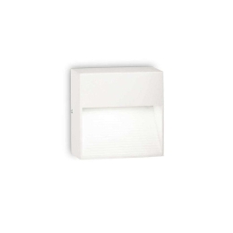 Φωτιστικό Τοίχου Down 115382 8,5x8,5x5cm 1xG9 28W White Ideal Lux