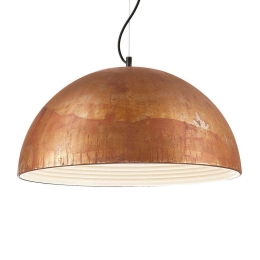 Φωτιστικό Οροφής Folk 174228 50x33/242cm 1xE27 60W Bronze Ideal Lux
