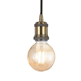 Φωτιστικό Οροφής Frida 122083 10x30/150cm 1xE27 60W Gold Ideal Lux