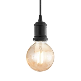 Φωτιστικό Οροφής Frida 139425 10x30/150cm 1xE27 60W Black Ideal Lux