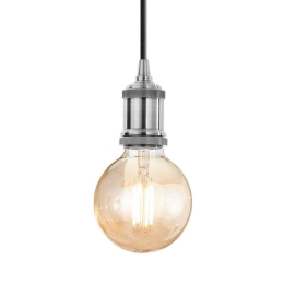 Φωτιστικό Οροφής Frida 139432 10x30/150cm 1xE27 60W Chrome Ideal Lux
