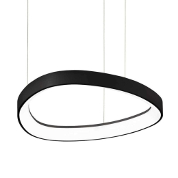 Φωτιστικό Οροφής Gemini 247236 42,5x18,5/152,5x42,5cm LED 38W 3000K Black Ideal Lux