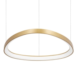 Φωτιστικό Οροφής Gemini 269832 61x18,5/151,5x61cm LED 48W 3000K Gold Ideal Lux