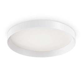 Φωτιστικό Οροφής-Πλαφονιέρα Fly 254272 45X7cm 26W 3000K White Ideal Lux