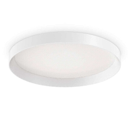Φωτιστικό Οροφής-Πλαφονιέρα Fly 270272 35x7cm 18W 3000K White Ideal Lux