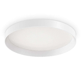 Φωτιστικό Οροφής-Πλαφονιέρα Fly 270296 45X7cm 26W 4000K White Ideal Lux