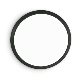 Φωτιστικό Οροφής-Πλαφονιέρα Gemma 252629 39,5x6cm LED 24W 3000K Black Ideal Lux