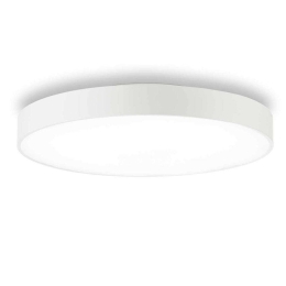 Φωτιστικό Οροφής-Πλαφονιέρα Halo 223230 60x9cm 44W 4000K White Ideal Lux