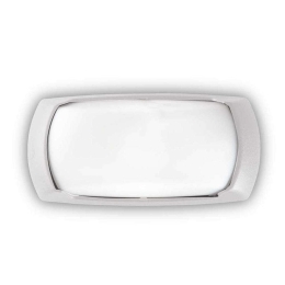 Φωτιστικό Τοίχου Francy-2 123776 30x13x8,5cm 1xE27 23W IP66 White Ideal Lux