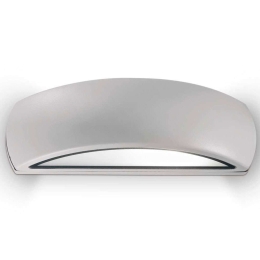 Φωτιστικό Τοίχου - Απλίκα Giove 322605 33x10x8cm 1xE27 60W Grey Ideal Lux