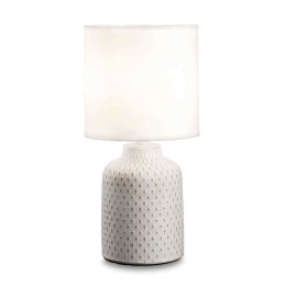 Φωτιστικό Επιτραπέζιο Kali'-3 245393 15x32cm 1xE14 40W White-Multi Ideal Lux
