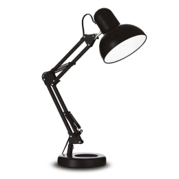 Φωτιστικό Επιτραπέζιο Kelly 108094 15x50x30,5cm 1xE27 42W Black Ideal Lux
