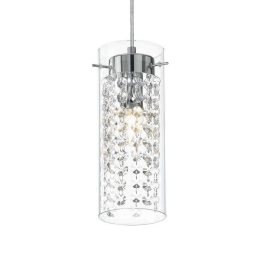 Φωτιστικό Οροφής Iguazu' 052359 13,5x31/240cm 1xE14 40W Chrome Ideal Lux