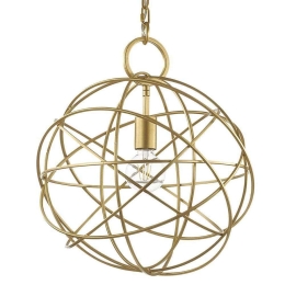 Φωτιστικό Οροφής Konse 155968 40x78/170cm 1xE27 60W Gold Ideal Lux