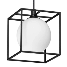 Φωτιστικό Οροφής Lingotto 327839 12x12x37/212cm 1xG9 28W Black Ideal Lux