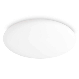 Φωτιστικό Οροφής-Πλαφονιέρα Level 261188 58,5x8,5cm LED 37,5W 3000K White Ideal Lux