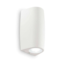 Φωτιστικό Τοίχου Keope 147765 9x16,5x7,5cm 1xGU10 6W 4000K IP55 White Ideal Lux