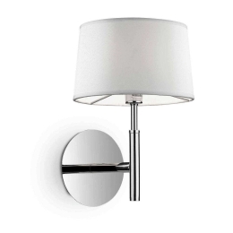 Φωτιστικό Τοίχου-Απλίκα Hilton 075471 18x26x22cm 1xG9 40W White Ideal Lux