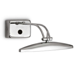 Φωτιστικό Τοίχου-Απλίκα Mirror-20 017334 25x10x22cm 2xG9 40W IP20 Chrome Ideal Lux