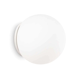 Φωτιστικό Τοίχου-Απλίκα Mapa 059822 30x30cm 1xE27 60W White Ideal Lux