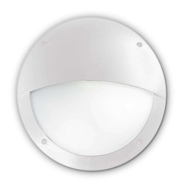 Φωτιστικό Τοίχου Lucia-2 096681 30x9cm 1xE27 23W IP66 White Ideal Lux