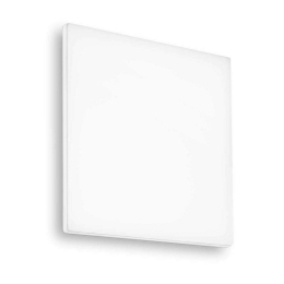 Φωτιστικό Οροφής-Πλαφονιέρα Mib Square 269122 30x5x30cm LED 19W 3000K IP65 White Ideal Lux