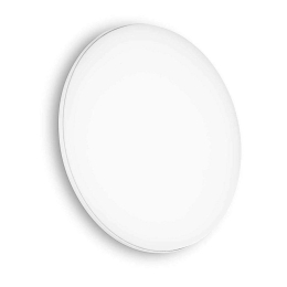 Φωτιστικό Οροφής-Πλαφονιέρα Mib Round 202945 30x5cm LED 19W 4000K IP65 White Ideal Lux Μέταλλο,Αλουμίνιο