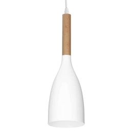 Φωτιστικό Οροφής Manhattan 110745 11x40,5/249,5cm 1xE14 40W White Ideal Lux