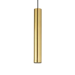 Φωτιστικό Οροφής Look 259239 6x56/140cm 1xGU10 28W Brass Ideal Lux